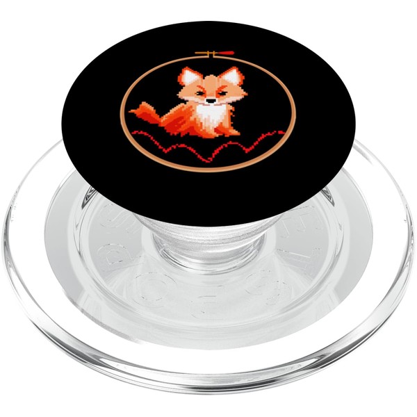 Sewing Cross Stitch Lover Needlepoint Embroidery PopSockets PopGrip for MagSafe