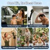 dessports Portable Camping Shower, 6000mAh Rechargeable Outdoor Shower Pump