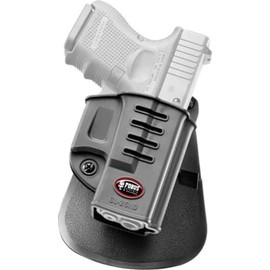 Fobus GL26ND Concealed Carry OWB Paddle Holster for Glock 26 and 27 (Gen 1-4), Right Handed