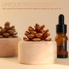 Wooden Essential Oil Diffuser - Beech Wood Aromatherapy Diffuser with