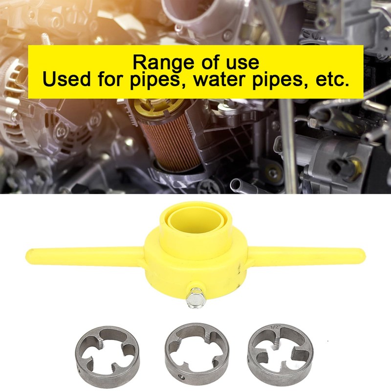PVC Thread Tool Maker, 1/2" 3/4" 1" NPT Die Set