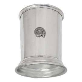Ammonite Fossil Mint Julep Cup English Pewter Cockatil Free Engraving Gift 428