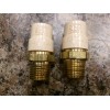 KBI 2 PCS. NOS 1/2" LEAD FREE BRASS MALE NPT