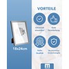 Timeless Modern MDF Picture Frame for 18 x 24 cm