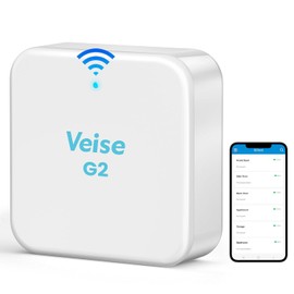 Veise G2 Gateway, Smart Deadbolt Wi-Fi Gateway, Remote Control, Compatible with DD Lock APP and TT Lock APP Remote Control