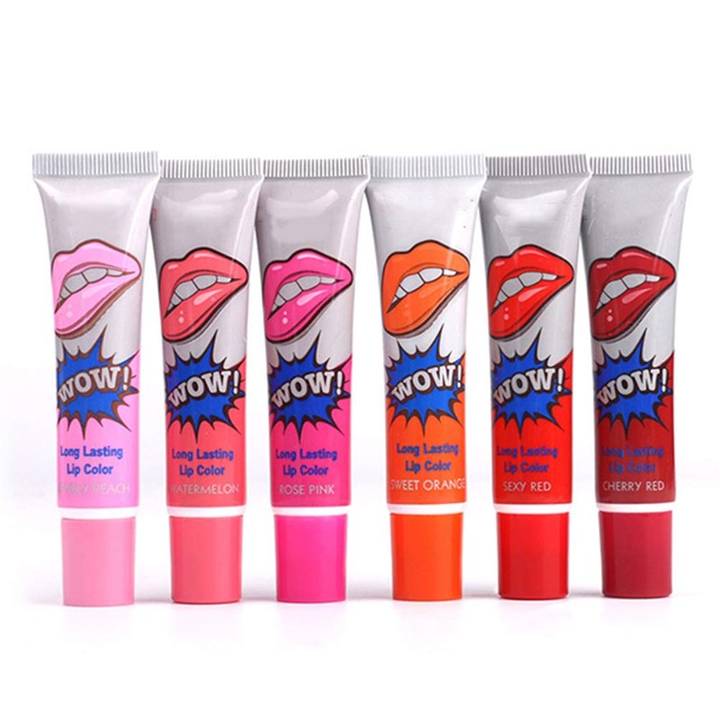 Qinlorgo Advanced Color Scrub Lip Gloss, Beauty Portable Scrub Lipstick