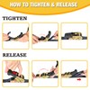 Endless Ratchet Tie Down Straps 2 Pack 1 Inch x