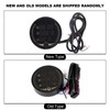 3-in-1 Motorcycle Electronic Digital Thermometer Voltmeter Time Clock Temperature Gauge