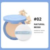 Base De Maquillaje Polvo Compacto Fijador Matte