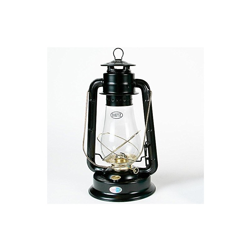 Dietz #80 Blizzard Hurricane Oil Lamp Burning Lantern Black with