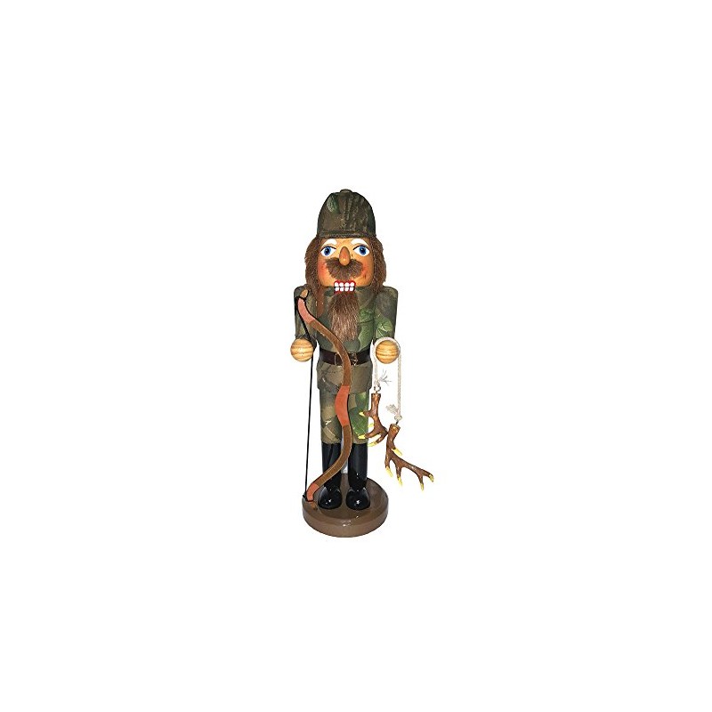 Santa's Workshop 70916 Bow Hunter Nutcracker, 14",