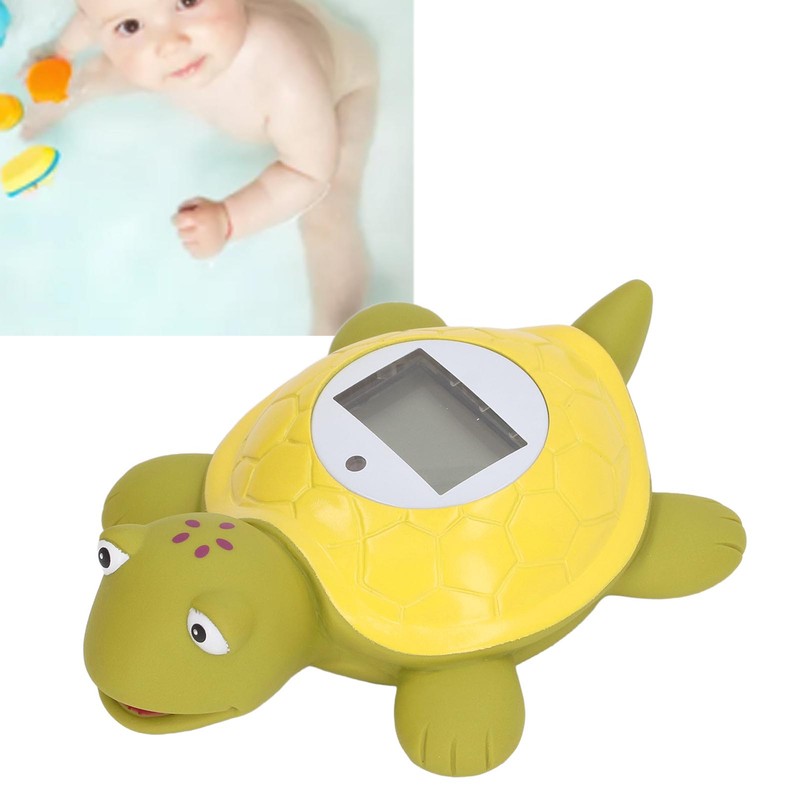 Baby Bath Thermometer Cartoon Animal Shaped IPX7 Waterproof 10‑50 Degrees