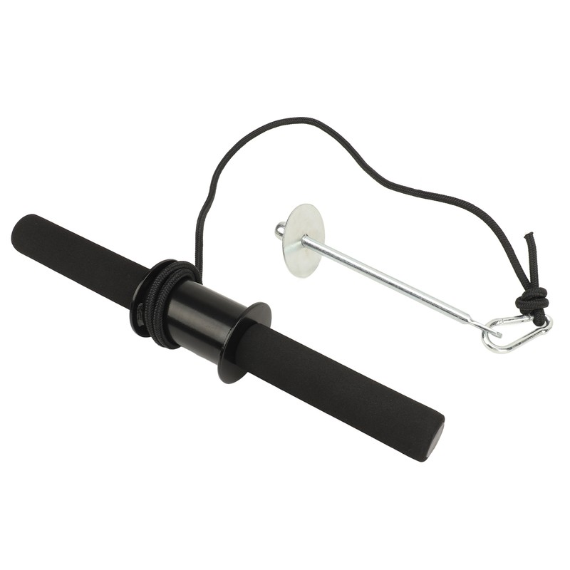 Forearm Wrist Roller Iron Muscle Strength Weight Bearing Rope Forearm