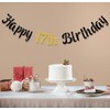 Happy 19th Birthday Banner, 19th Birthday Party Decoration, Cheer 19