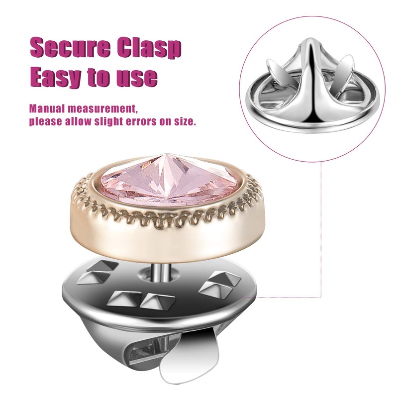 30 Pieces Cover up Button Pins Brooch Pins for Women