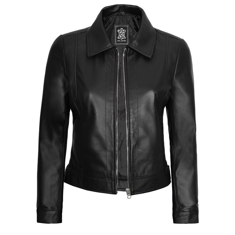 Decrum Vintage Leather Jacket - Womens Leather Jacket | [1319563]