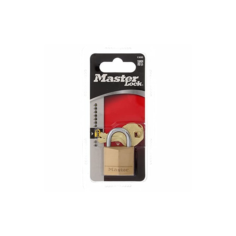 Master Lock Candado de latón 130D 1-3/6"