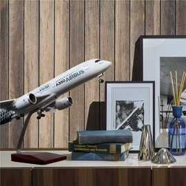 24-Hours 18” 1:142 Airplane Model Aisbus 350 XWB Plane Model with LED Light(Touch or Sound Control) for Decoration or Gift