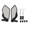 Bar End Bike Mirror Handlebar Mount Rearview 360 Degree Rotatable
