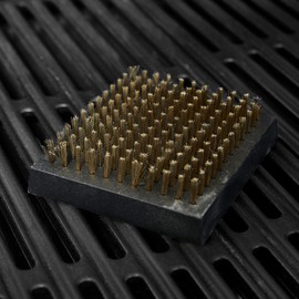 Grillstream Barbecue Cleaning Brush Replacement Heads, Tough Brass Bristles for BBQ Deep Clean, Pack of 3