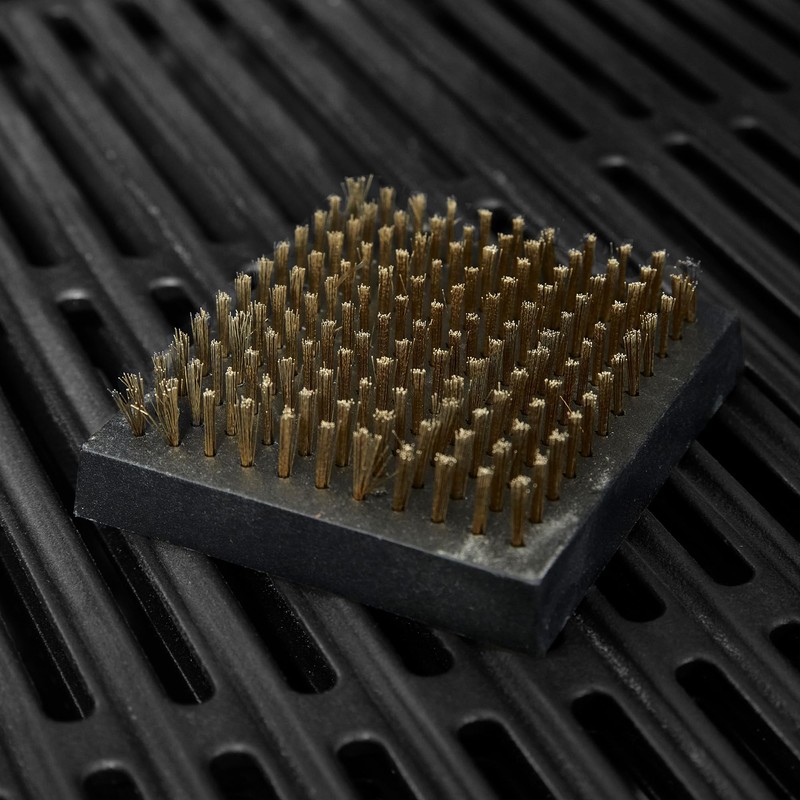 Grillstream Barbecue Cleaning Brush Replacement Heads, Tough Brass Bristles for