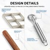 MUMSUNG Ravioli Maker Press, Ravioli Press Mold Set - Squares