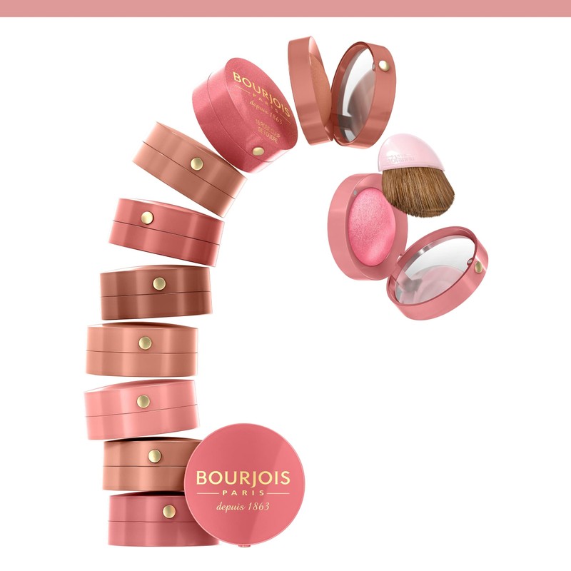 Bourjois Little Round Pot Blusher 74 Rose Ambre, 2.5g
