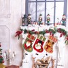 4PCS Christmas Stocking Holders Hangers Hooks for Fireplace Mantel Hooks