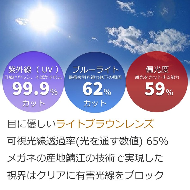 eight tokyo HCP Polarized Sunglasses, Driving, Blue Light Reduction Glasses,