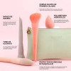 Set De Brochas Docolor De Maquillaje, Coloridas, 17 Piezas