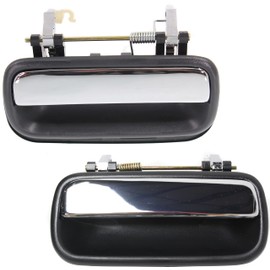 Garage-Pro Rear, Driver and Passenger Side Exterior Door Handle Set of 2 Compatible with 1990-1995 Toyota 4Runner