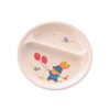 Melamine children tableware sui-torabitto Two 仕切 Dishes j21sr