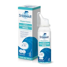 Stérimar Solución Nasal Hypertonic 100 ml. Recomendado para Congestión Nasal Severa. Uso de 10 a 15 Días. Tu Aliado Contra el Resfriado.100% Natural, Eficacia Clínicamente Comprobada