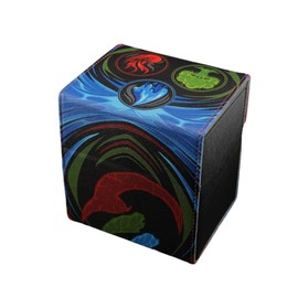 Ai Armor MTG Commander 100+ Card Custom Art Deck Box With Storage (Blue/Red/Green)
