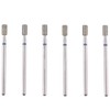 MZCMSL 6pcs Barrel Cuticle Drill Bits, Pro Diamond Bits for