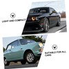 ULTECHNOVO 3pcs Reflective Rainbow Lip Car Decal Durable Automobile Sticker