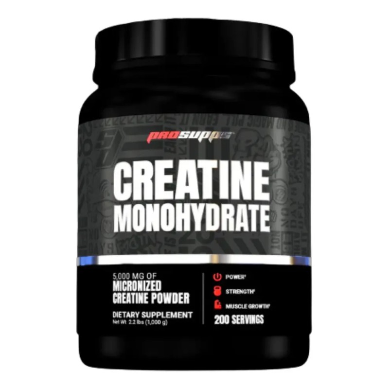 Prosupps Creatina Monohidratada 1 Kg 200 Servicios Sin Sabor