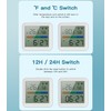 WiFi Thermometer Hygrometer: Smart Temperature Humidity Monitor with App Notification