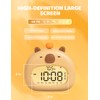 WANIDEA Capybara Alarm Clock, Digital Alarm Clock for Kids, Cute