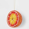 Wondershop Orange Fruit Ornament Felt Sequin Target 2022