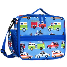 Wildkin ECO rPET Insulated Kids Lunch Box – Durable, Reusable, Portable for School & Travel - Heroes