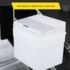 8L Bathroom Trash Can with Lid Automatic Garbage Can USB