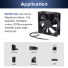 Wathai EC 90mm x 25mm Ball AC Axial Cooling Fan
