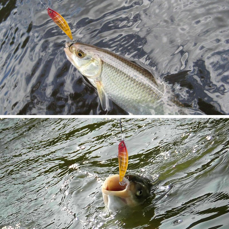 Goture Minnow Lure Set, Stream, Gulf, Sinking Minnow, Sea Bass,