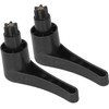 HERCHR Kayak Rudder, 2pcs PVC Kayak Rudder Steering Control Handle