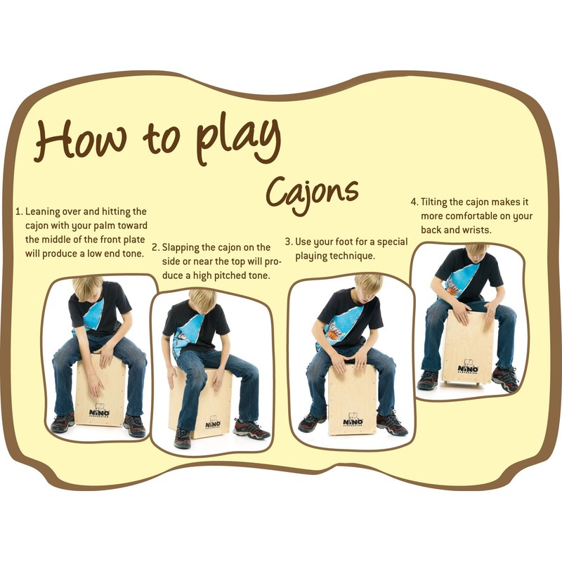 Nino Percussion Cajon (NINO950B)