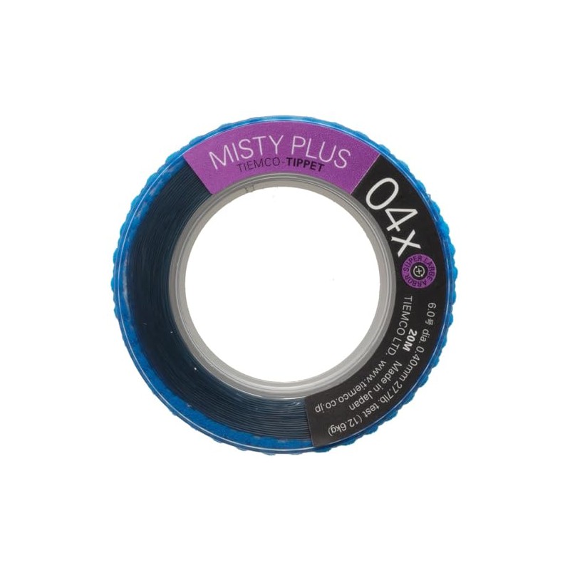 TIEMCO (ティムコ) TIEMCO Misty Plus Tippet 04X 20m