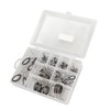 75Pcs Fishing Rod Tip Repair Kit Fishing Rod Guides Stainless