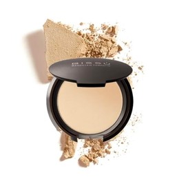 Maquillaje Compacto en Polvo Bissu | 15 Tonos disponibles Acabado Mate, Sin Aceites (05 Pebble, 8g)
