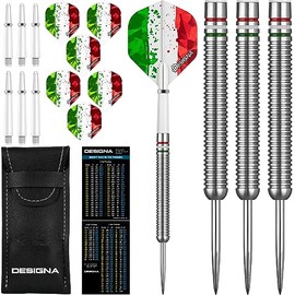 DESIGNA Patriot X Italy 90% Steel Darts 24 g